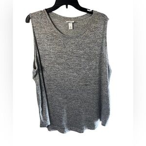 Ava & Viv Women’s Sleeveless Pocket Plus Size Rayon / Spandex Blend Top